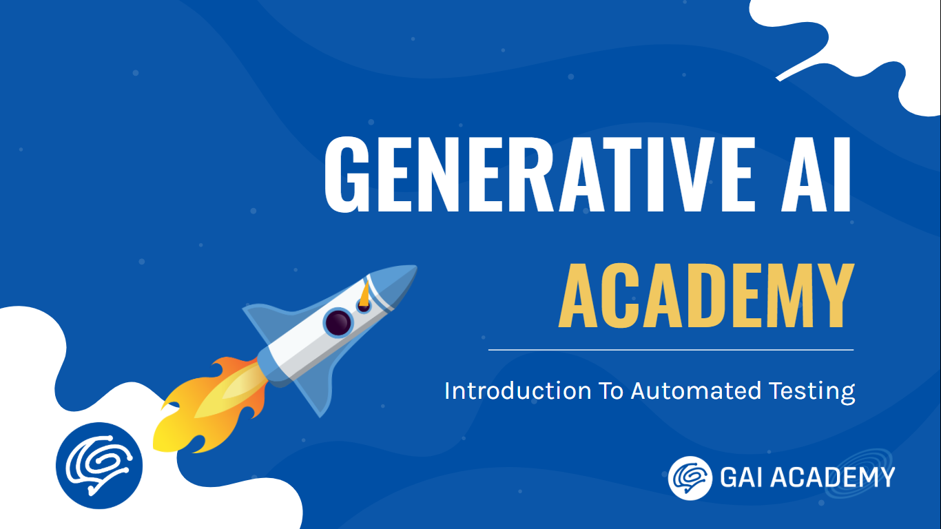 Generative AI Academy slide