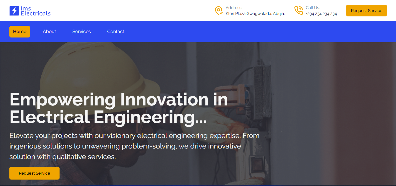 IMS Electricals Website